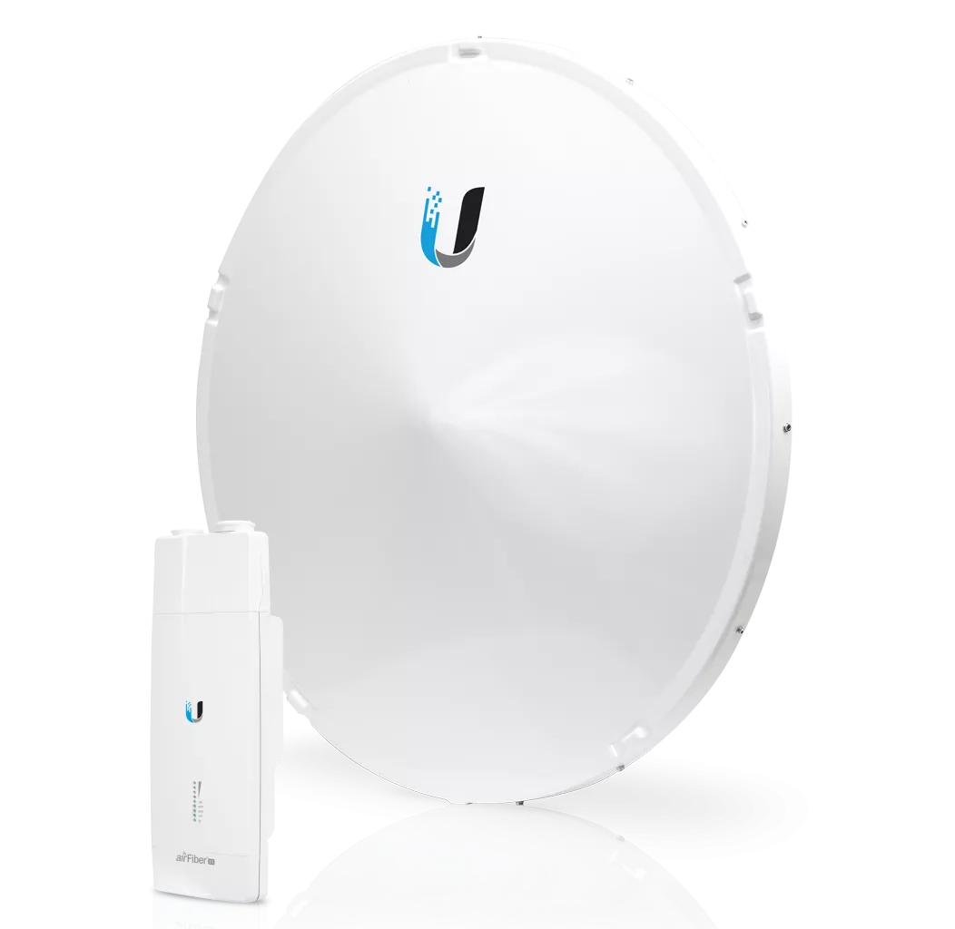 Ubiquiti UISP airFiber 11GHz Dish Radio and Duplexer Kit Includes POE Injector | AF11-Complete-LB
